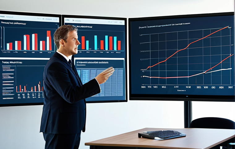 **

A professional policy analyst, fully clothed in modest business attire, presenting data and a compelling story during a presentation. Modern office background, graphs on screen, safe for work, appropriate content, perfect anatomy, natural proportions, family-friendly.

**
