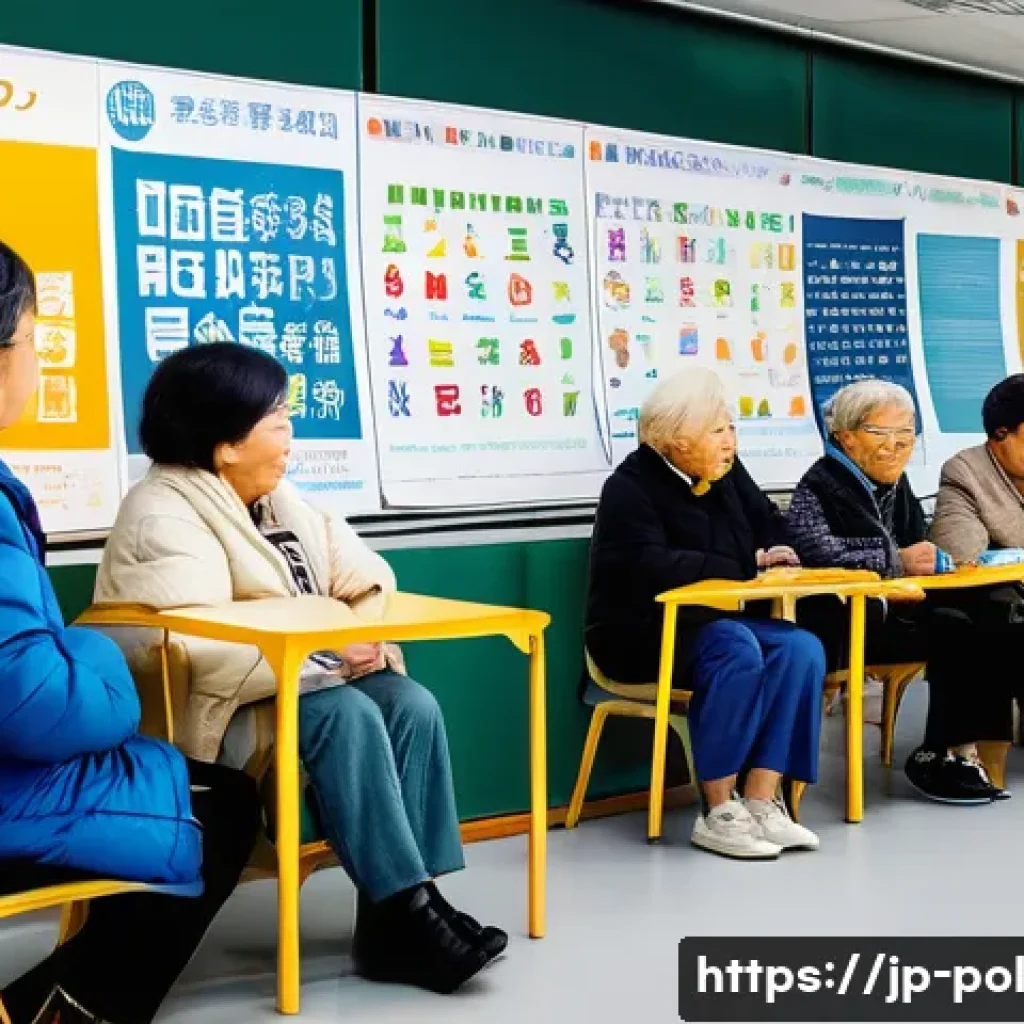 정책분석사와 국가별 정책 성공 사례 연구 - A vibrant scene of a community workshop in a modern European city focused on social welfare policy d...
