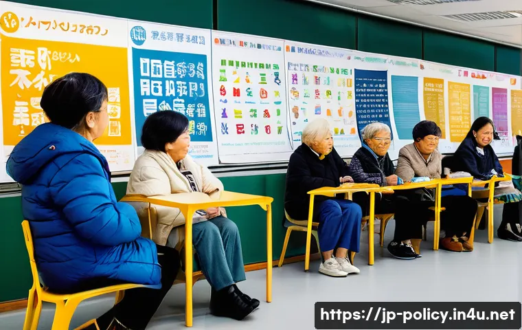 정책분석사와 국가별 정책 성공 사례 연구 - A vibrant scene of a community workshop in a modern European city focused on social welfare policy d...
